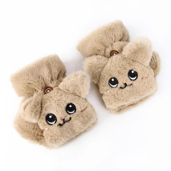 Winter%20Rabbit%20Knit%20Mittens%20Plush%20Fingerless%20Gloves%20Flip%20Half%20Finger%20Driving%20Glove%20Winter%20Warm%20Thick%20Gloves%20for%20Women%20Girl%20-%20Image%204