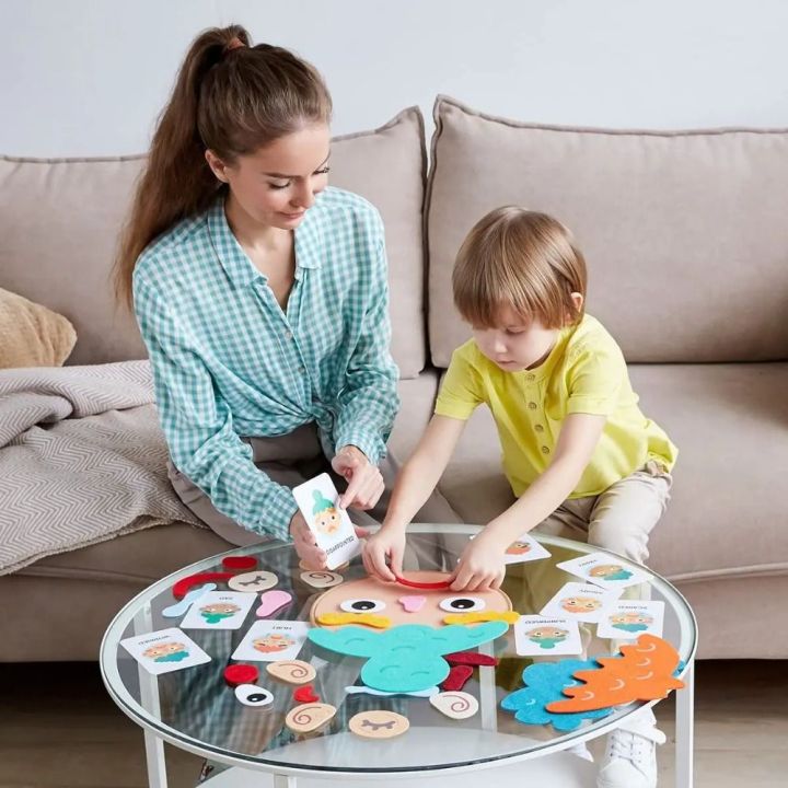 Quality%20Social%20Emotional%20Learning%20Montessori%20Facial%20Expression%20Game%20Parent-child%20Interaction%20Preschool%20Learning%20Emotional%20Change%20Toys%20Felt%20Educational%20Toys%20Kids%20-%20Image%204