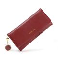 Labella New Ladies Wallet Korean Solid Color Trifold Wallet Simple Large Capacity Ladies Clutch Bag Wholesale. 