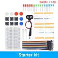 TZT Starter Kit For UNO R3 Mini Breadboard LED Jumper Wire Button For Arduino Diy Kit School Education Lab. 