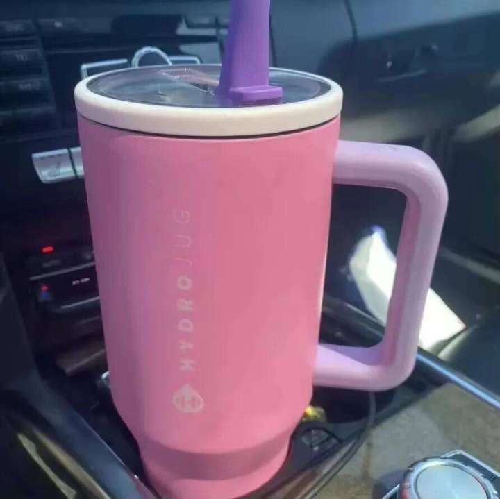 32OZ/40OZ%20HydroJug%20Tumbler%20Traveler%20Straw%20Lid%20Stainless%20Steel%20Vacuum%20Insulated%20Car%20Mug%20Double%20Wall%20Thermal%20Iced%20Travel%20-%20Image%202
