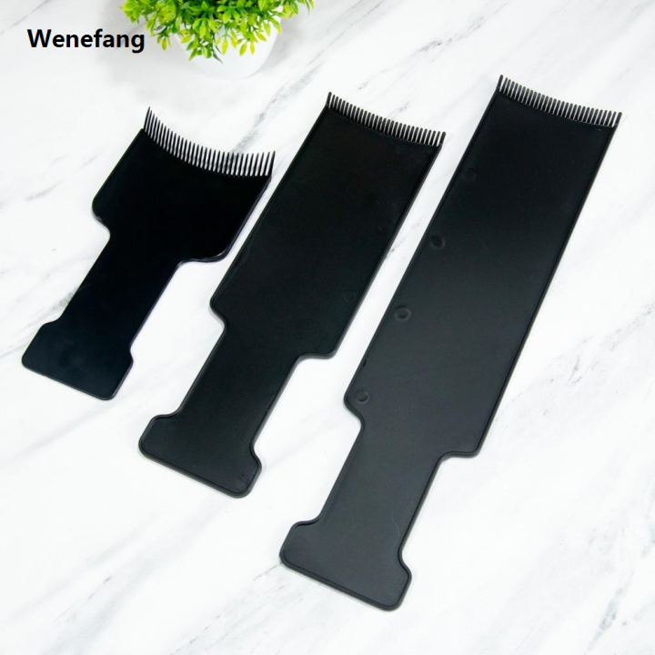 Wenefang%20Professional%20Hair%20Coloring%20Board%20Hair%20Dyeing%20Comb%20Hair%20Brush%20Highlighting%20Portable%20Applicator%20Hair%20Styling%20Barber%20Tools%20Salon%20Accessaries%20-%20Image%203