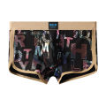 New Cotton Men's Underwear Printing Wholesale Mid-waist Large Size Breathable Boys Boxers D6598. 