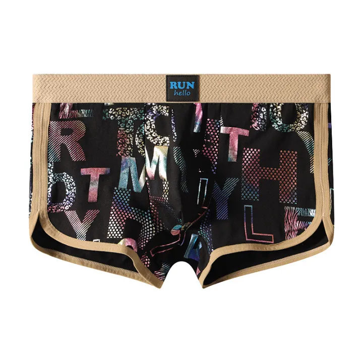 New%20Cotton%20Men's%20Underwear%20Printing%20Wholesale%20Mid-waist%20Large%20Size%20Breathable%20Boys%20Boxers%20D6598%20-%20Image%206