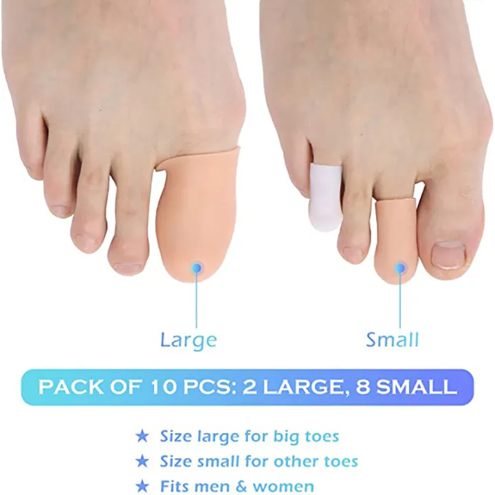 Aweisuan%20Hot%20Sale%2010pcs/5Pairs%20Silicone%20Toe%20Cap%20Protector%20Cover%20Thumb%20Sleeve%20Corn%20Blisters%20Pain%20Relief%20Gel%20Toe%20Tube%20Bunion%20Correction%20Foot%20Care%20-%20Image%203
