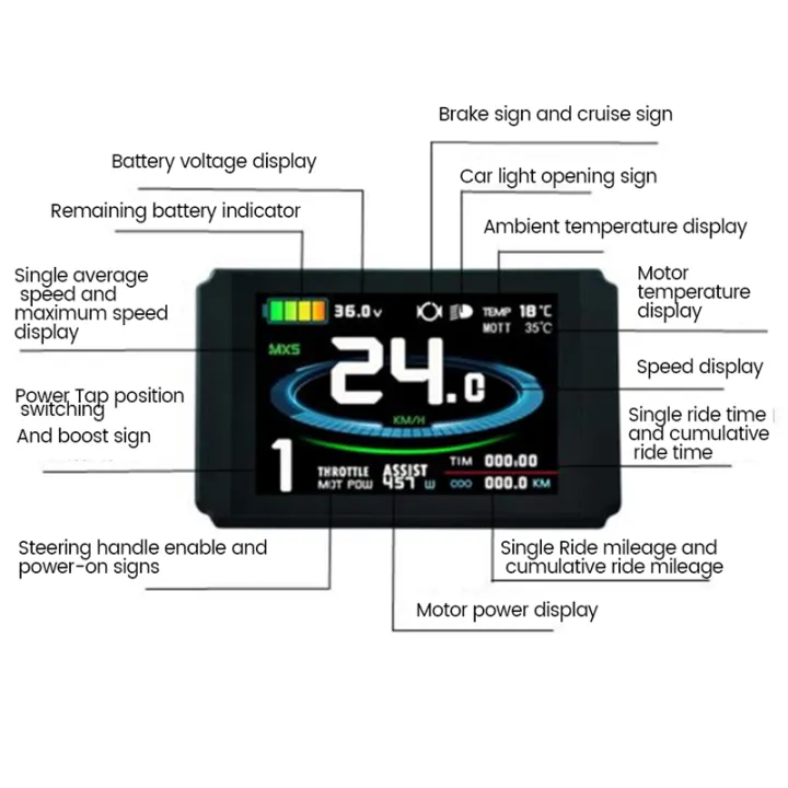 Electric%20Bicycle%20Display%20Waterproof%20Connector%20with%20USB%20Electric%20Bicycle%20Bike%20Display%20-%20Image%206