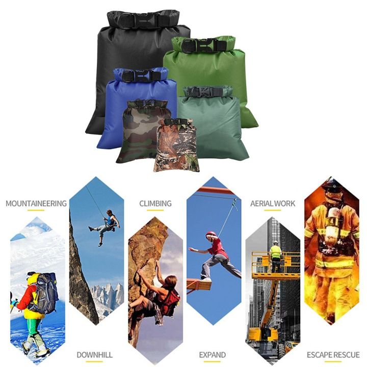6%20PCS%20Outdoor%20Waterproof%20Bag%20Dry%20Sack%20for%20Drifting%20Boating%20Floating%20Kayaking%20Beach%20-%20Image%202