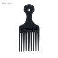 Difutagui Plastic gear comb with wide tooth brush for curly New Portable style hair, suitable for non-straight hair, 1 piece.. 
