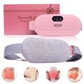 Period Belt | Menstrual Cramp Relief Heating Belt for Women | Electric Warming Pad with Vibration Massage | 3 Temperature Levels | USB Rechargeable | Portable Pain Relief Waist & Abdominal Heating Pad. 