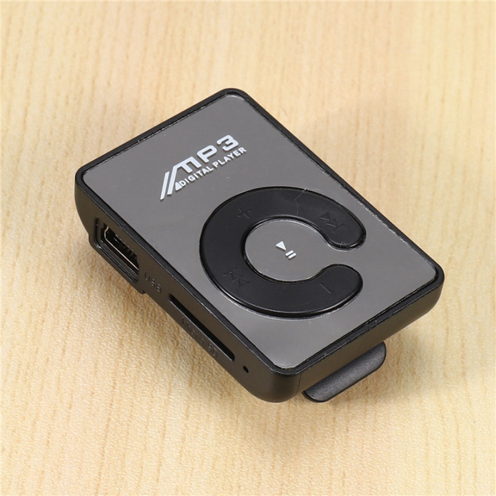 FORIDE%204X%20Mini%20Mirror%20Clip%20USB%20Digital%20MP3%20Music%20Player%20Support%208GB%20SD%20TF%20Card%20Black%20-%20Image%203