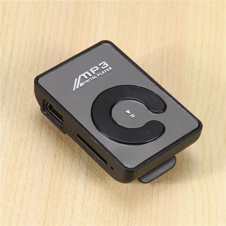 ARELENE%204X%20Mini%20Mirror%20Clip%20USB%20Digital%20MP3%20Music%20Player%20Support%208GB%20SD%20TF%20Card%20Black%20-%20Image%204