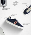 Lotto Brasil Select Indigo Sneaker for Men. 