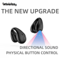 Wenefang Sutuiying S22 Earclip Wireless Bluetooth Headset OWS Touch Light Mini High Luxury Portable Quality Earplugs Anti Sweat HD Sound Stereo Universal Headset. 
