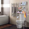 3-Shelf Bathroom Organizer Toilet Waterproof Iron Rack Shelf. 