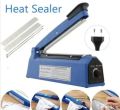 300MM Impulse Sealer Heat Sealing Machine Vacuum Bag Sealer Plastic Sealer 220V 50/60HZ,blue. 