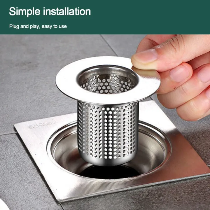 Multifunctional%20Anti-Clogging%20Floor%20Drain%20Filter%20Mesh%20With%20Handle%20Anti-Pest%20Sink%20Strainer%20Waste%20Drainer%20Stainless%20Steel%20Sealing%20Cover%20Kitchen%20Bathroom%20Toilet%20Tool%20-%20Image%207