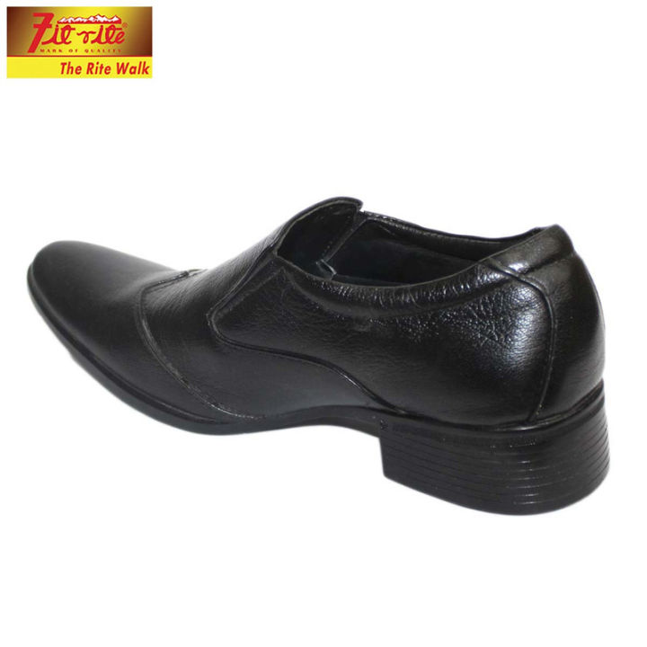 Fitrite%20Black%20Slip%20On%20Leather%20Shoes%20For%20Men%20(3120%20)%20-%20Image%204