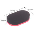 1Pc Portable Red Table Tennis Racket Cleaner Dust Remover Pong Paddle Rubber Sponge Eraser Wipes Tool For Paddles. 