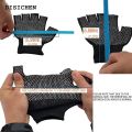 DISICHEN Original 1 Pairs Bicycle Fingerless Gloves Lightweight Sunscreen Anti-Slip Riding Outdoor Workout Gloves Fitness Cycling Motorcycle. 