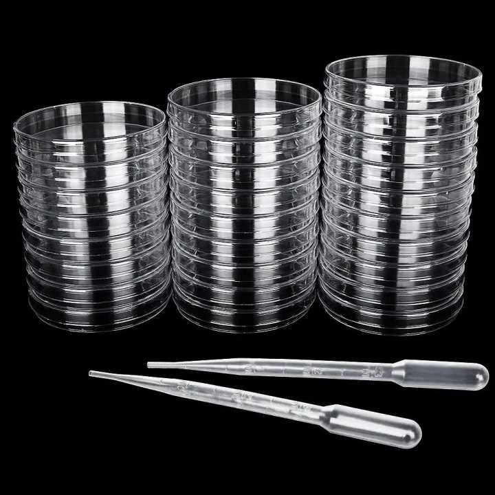 10%20PCS%20Borosilicate%20Petri%20Dishes%20With%20Lid%20And%2010%20Pcs%20Transfer%20Pippet,%2080mm%20x%2015mm%20Sterile%20Petri%20Dishes%20For%20Bioresearch%20Science%20Art%20Projects%20-%20Image%202