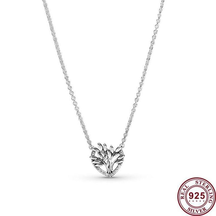 New%20Hot%20925%20Silver%20Shining%20Angel%20Eternal%20Love%20Women%20Necklace%20Women's%20Wedding%20High%20Quality%20Gift%20Fashion%20Charm%20Jewelry%20-%20Image%203
