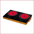 Electromax Double Infrared Electric Ceramic Cooktop Stove-2500W. 