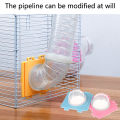 Hamster Tunnel Cage Tunnel External Pipe Interface Fitting Small Pet Toy Cages  AITENG. 