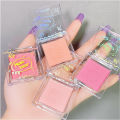 HOT BeliefMelief New style Monochrome Blusher Palette Peach Pink Blue Low Saturation Natural Matte Brighten Contour Milk Blush Dupes Rubor Korean Makeup. 