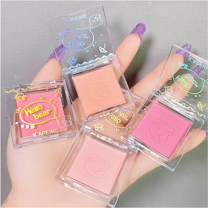 HOT%20BeliefMelief%20New%20style%20Monochrome%20Blusher%20Palette%20Peach%20Pink%20Blue%20Low%20Saturation%20Natural%20Matte%20Brighten%20Contour%20Milk%20Blush%20Dupes%20Rubor%20Korean%20Makeup%20-%20Image%204