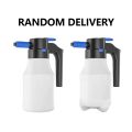 1.5L Electric Car Foam Sprayer Electric Pressurized Foam Sprayer for Car Washing with USB Rechargeable 2000mAh Cordless Pump Foam Sprayer for Car Washing Gardening Pet Grooming. 