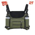 DT(Clearance price) Sports Chest Bag Waterproof Chest Bag for Sports Cycling Running Hiking Travel Large Capacity Adjustable Straps Vest Pouch for Men. 