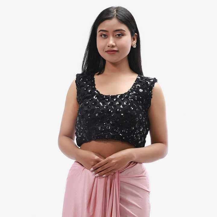 Pink%20Color%20Silk%20Embroidered%20Fix%20Saree%20With%20Black%20Blouse%20Set%20For%20Women%20-%20Image%206