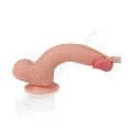 8'' Dual layered Platinum Silicone Dildo -LV4005. 