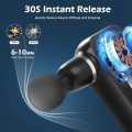 32 speed level with 8 Massage Attachments Full body Deep Tissue Muscle Body Relaxation Stiffness Massage Gun Vibration. 