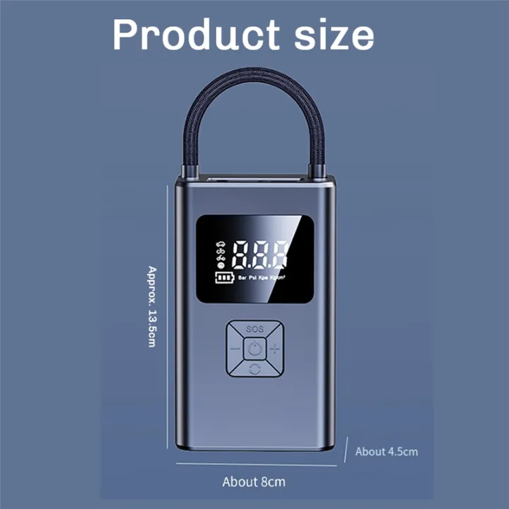 4000mAh%20Portable%20Car%20Air%20Compressor%20150PSI%20Electric%20Wireless%20Air%20Pump%20Tire%20Inflator%20Pump%20for%20Motorcycle%20Bicycle%20Car%20Ball%20Easy%20Install%20Easy%20to%20Use%20-%20Image%202