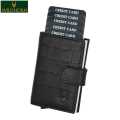 WildHorn Nepal RFID Protected 100% Genuine Leather Unisex Cardholder (CRD 001 Black Croco). 