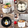 2 In 1 Nonstick Frying Pan, Eletric Momo Maker, Electric Cooking Pot Student Electric Cooker Multi-purpose Household Pot Mini Electric Pot 1-2 People. 