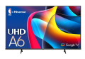 Hisense 50" 4k LED Google TV (50A6N). 