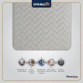 Springfit Reactive Ortho Memory Foam  Back Support Luxury Bed Mattress 6 Inches(LxWxH): 78x60x6 inches(198x182x15cm). 