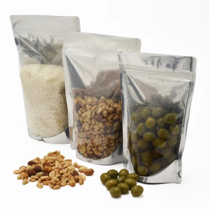Stand%20Up%20Pouch%20With%20Zipper%20And%20Clear%20Front%20Matt%20Silver%20500gram%20Pack%20Of%20100pcs%20-%20Image%204