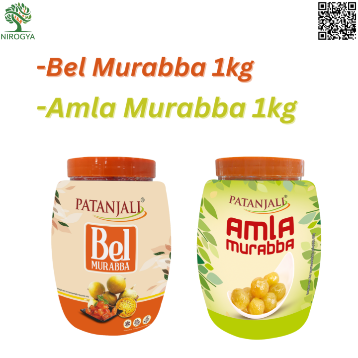 Bel Murabba 1kg + Amla Murabba 1kg Combo