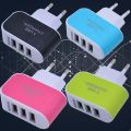3 in 1 Micro Travel Charger Multi Port USB Charger 3 Ports Adapter Travel Wall Home Charger. 