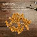 8Mm Od 20Mm Long Light Load Compression Mould Die Spring Yellow Compression Mould Die Spring for the 3S Bed 20Pcs. 