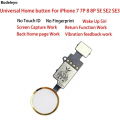 BudeleyoUniversal Home Button Menu Keypad Return Flex Cable Assembly For iPhone 7 8 Plus 【2025 Version】. 