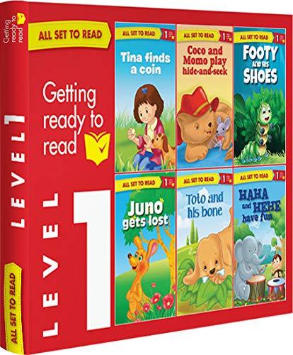 All Set to Read Level 1 - Getting Ready To Read Set of 6 Books
