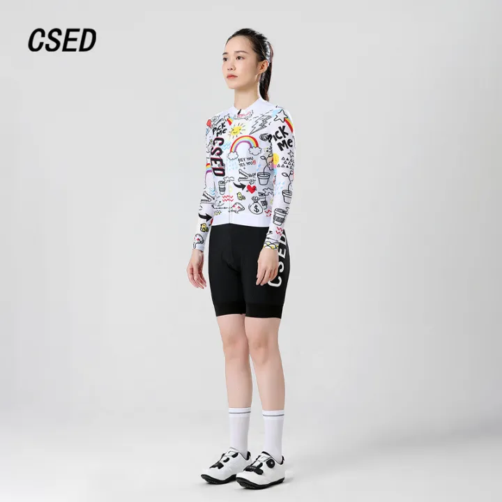 2025%20new%20CSED%20Cycling%20Jersey%20Spring%20Summer%20Autumn%20Bicycle%20Riding%20Soft%20Clothes%20Women's%20Long%20Sleeved%20Bike%20Slim%20Top%20Clothing%20Breathable%20-%20Image%205