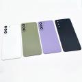 For Samsung Galaxy S21fe S21 FE 5G Housing Chassis Battery Back Cover Rear Door Panel Case With Camera Lens Repair Parts. 