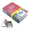 Safe Lock Box Dictionary Diversion Book Safe with Combination Lock Safe Security Cash Money Box Red. 