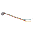 40 Pcs 616E 4P4C RJ9 Female Telephone Connector Adapter W 4 Wires 8cm. 