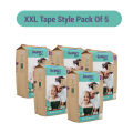 Bambo Nature Diapers size 6(XXL20 - Tape Style) Pack Of 5. 